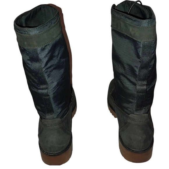 Timberland Womens Size 8.5 Jayne Waterproof Gaiter Boots Olive A1SJ1 - Picture 3 of 8